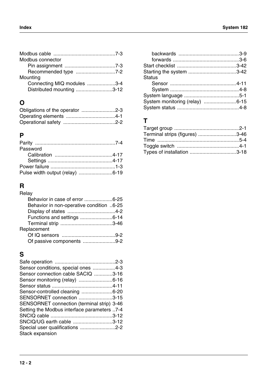 YSI DIQ/S 182-MOD System 182 User Manual | Page 150 / 154