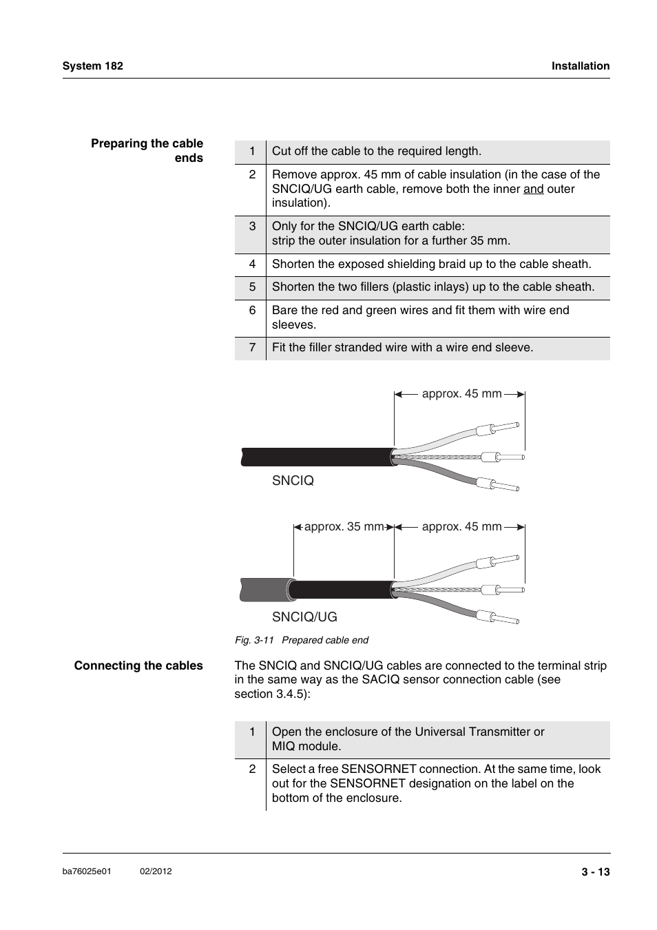 YSI DIQ/S 182-MOD System 182 User Manual | Page 27 / 154