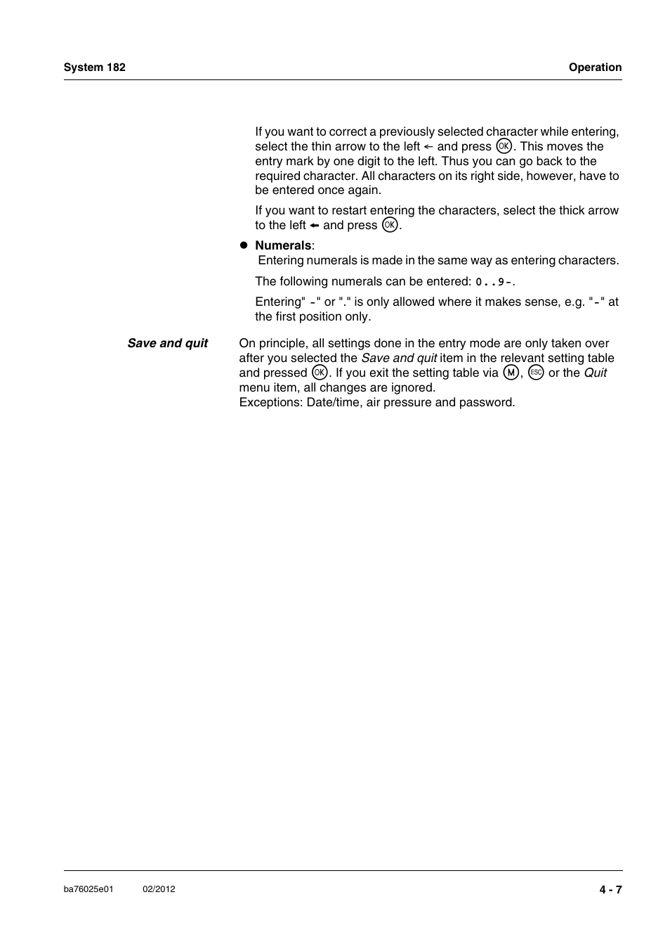 YSI DIQ/S 182-MOD System 182 User Manual | Page 69 / 154