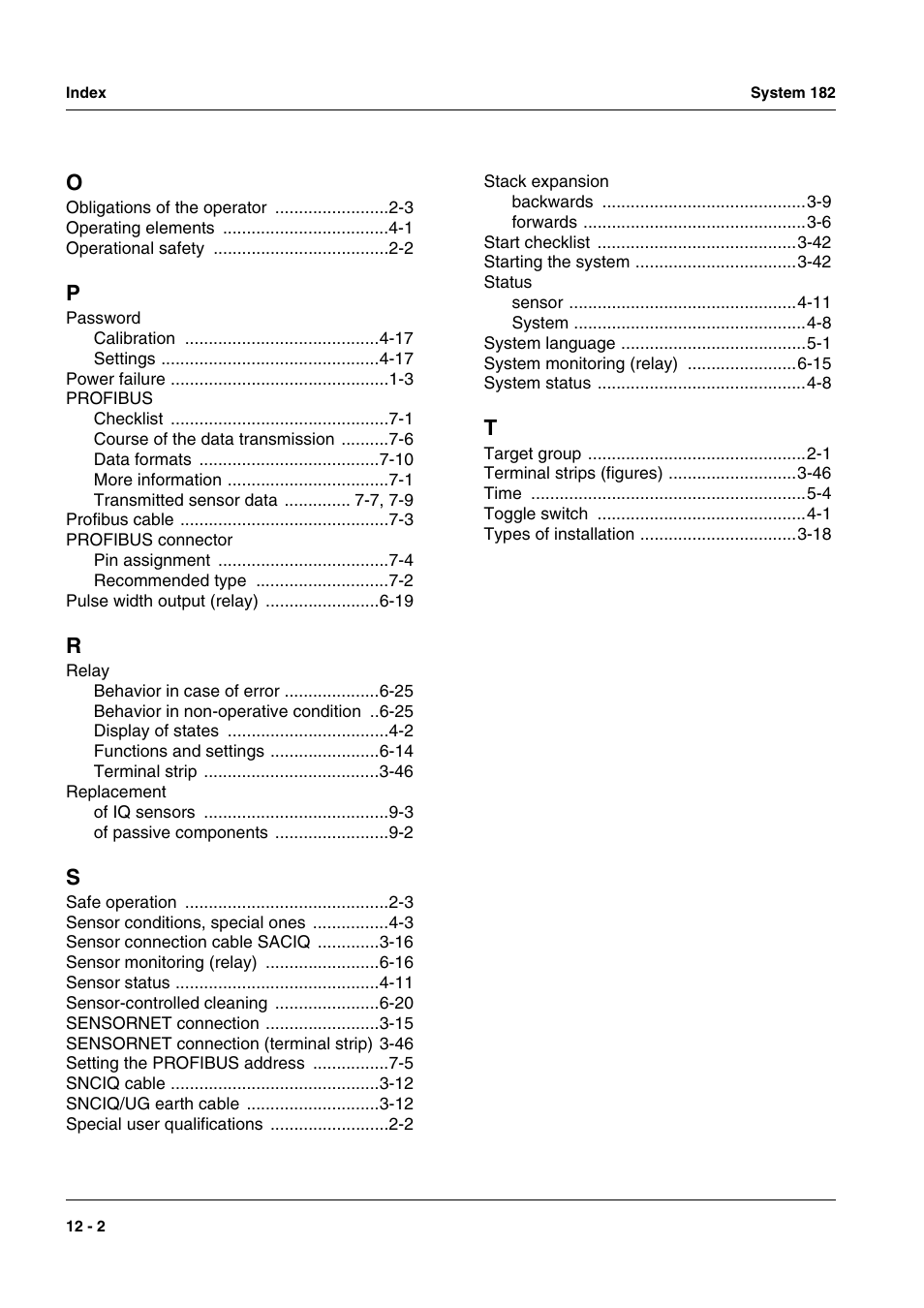 YSI DIQ/S 182-PR System 182 User Manual | Page 146 / 150