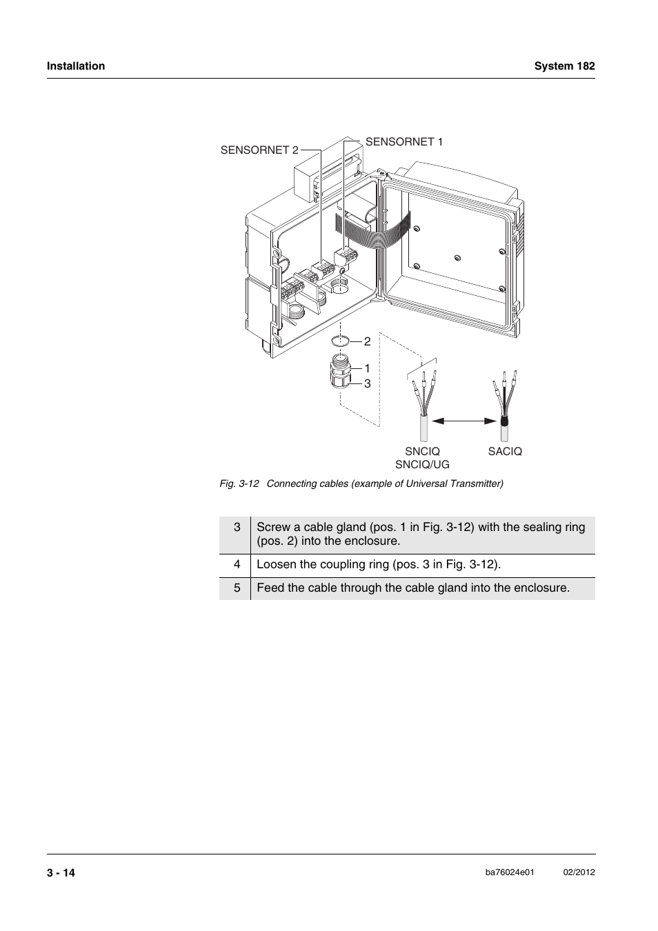 YSI DIQ/S 182-PR System 182 User Manual | Page 28 / 150