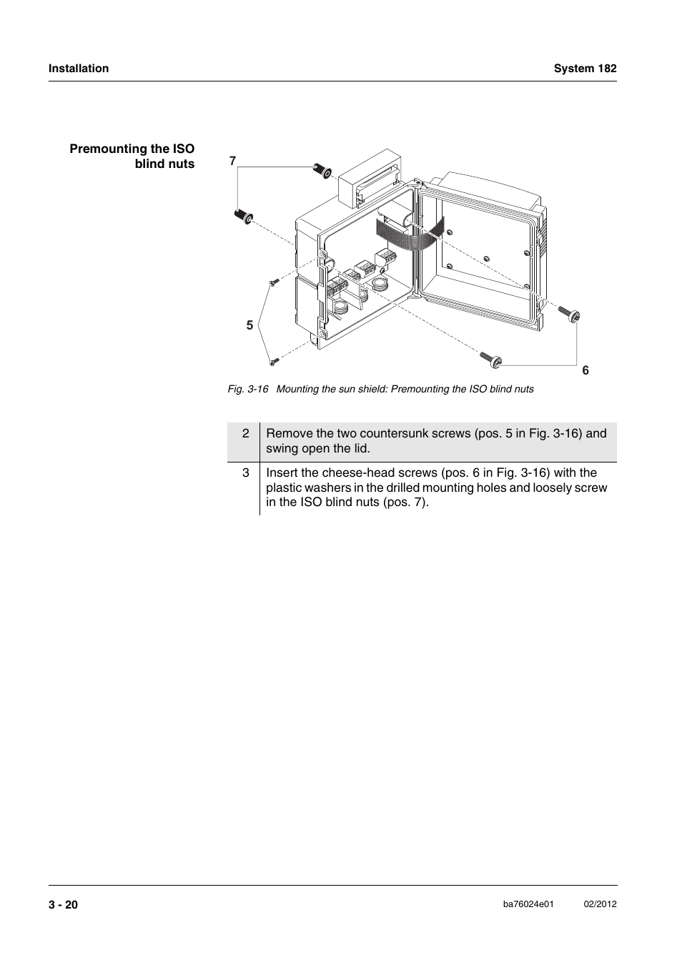 YSI DIQ/S 182-PR System 182 User Manual | Page 34 / 150