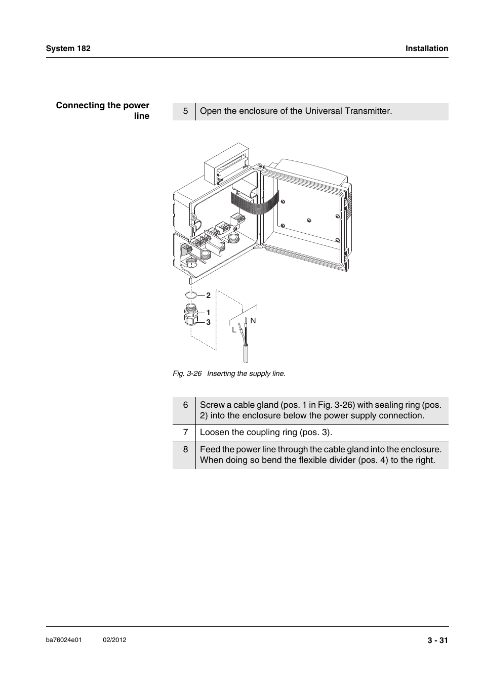 YSI DIQ/S 182-PR System 182 User Manual | Page 45 / 150