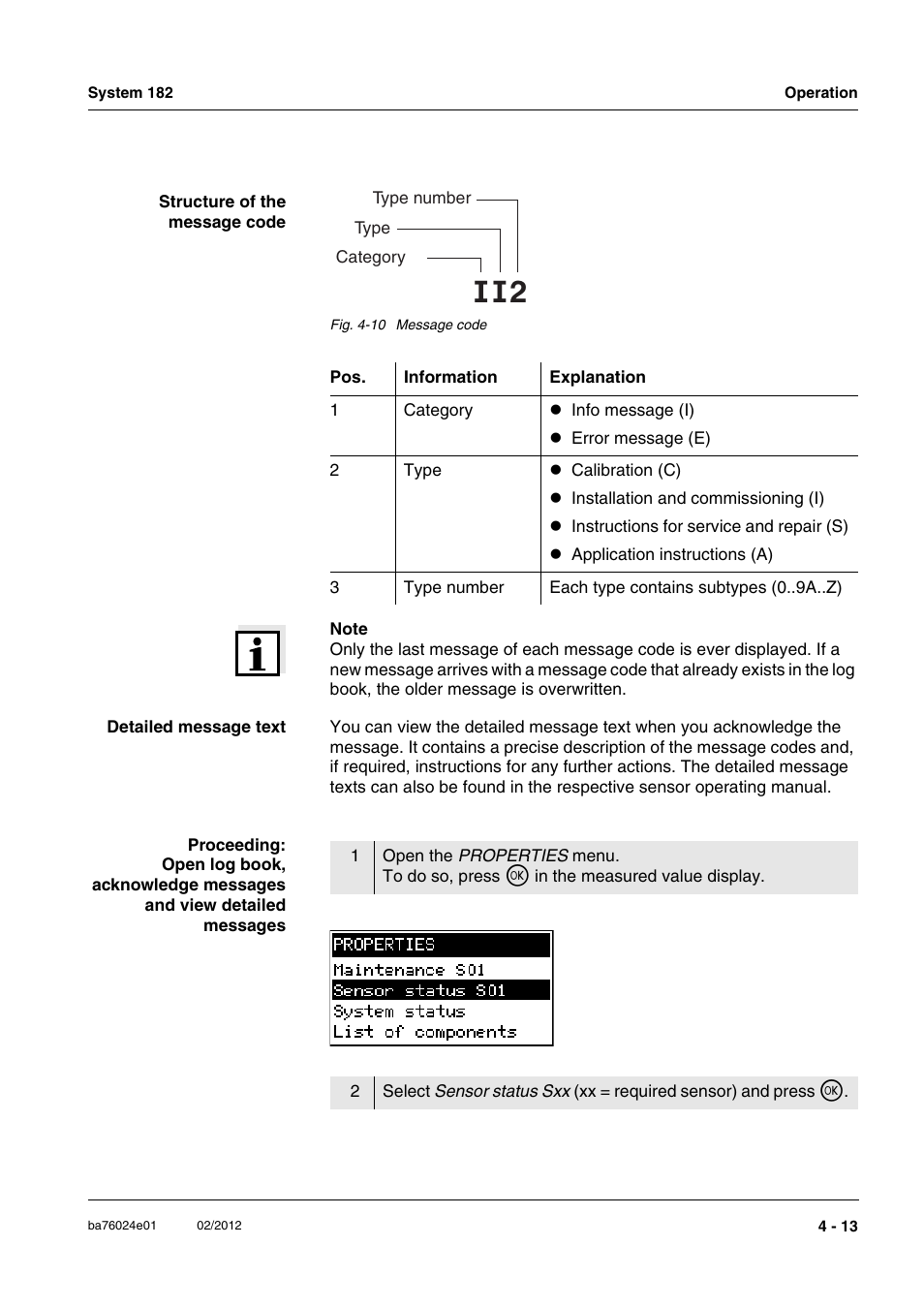 YSI DIQ/S 182-PR System 182 User Manual | Page 73 / 150