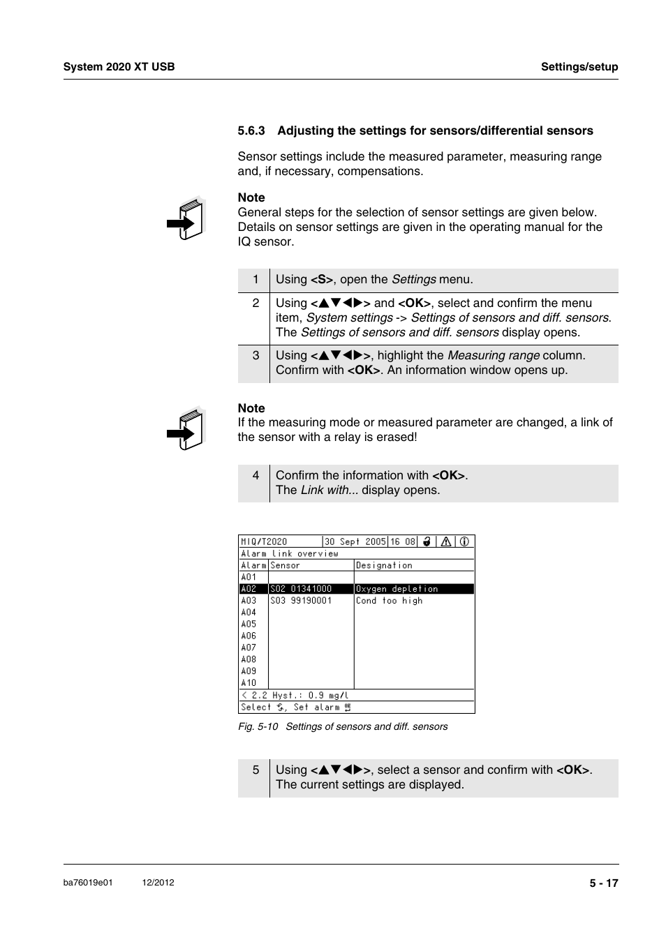 YSI IQ SensorNet 2020 XT Terminal User Manual | Page 137 / 196