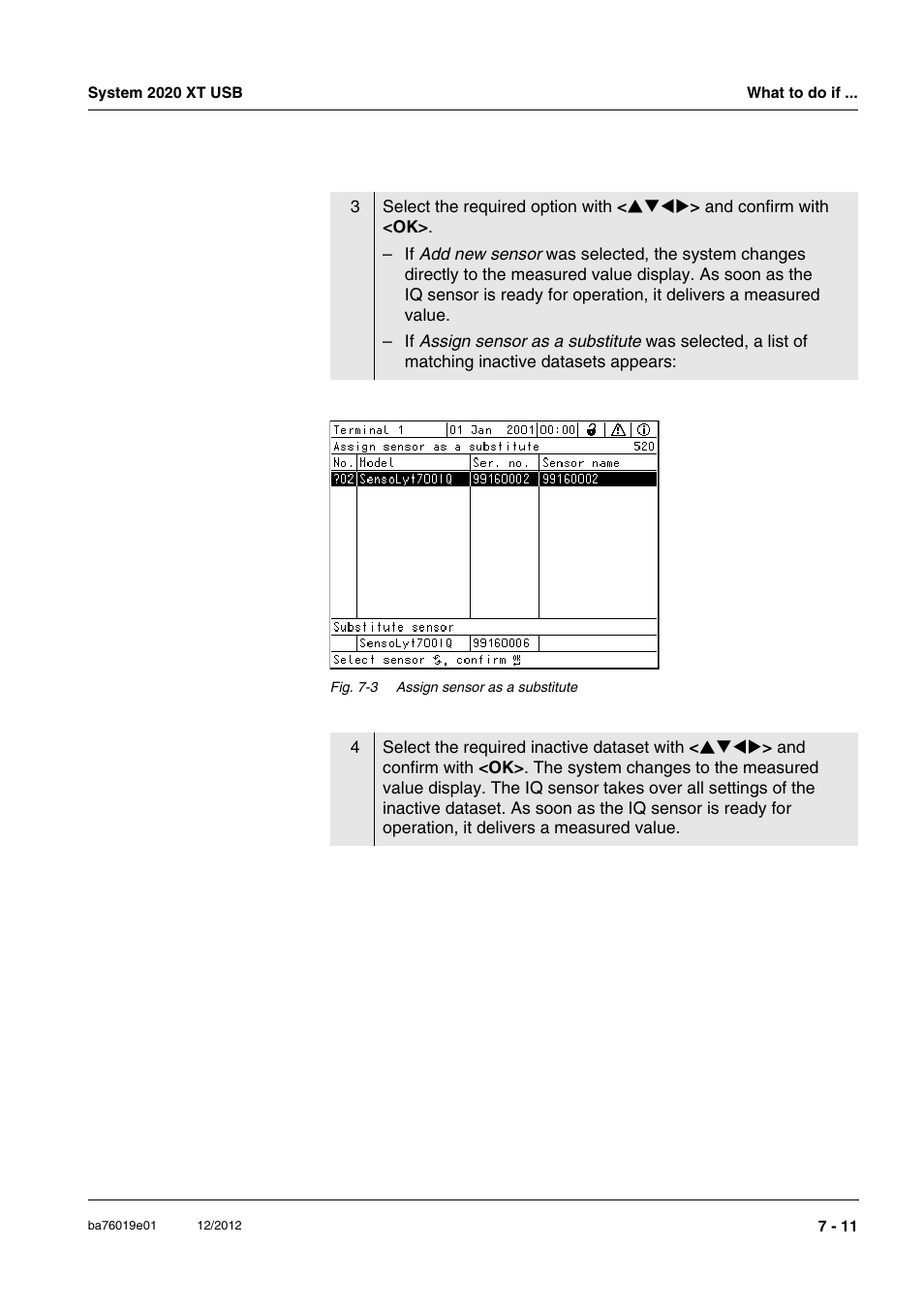 YSI IQ SensorNet 2020 XT Terminal User Manual | Page 171 / 196