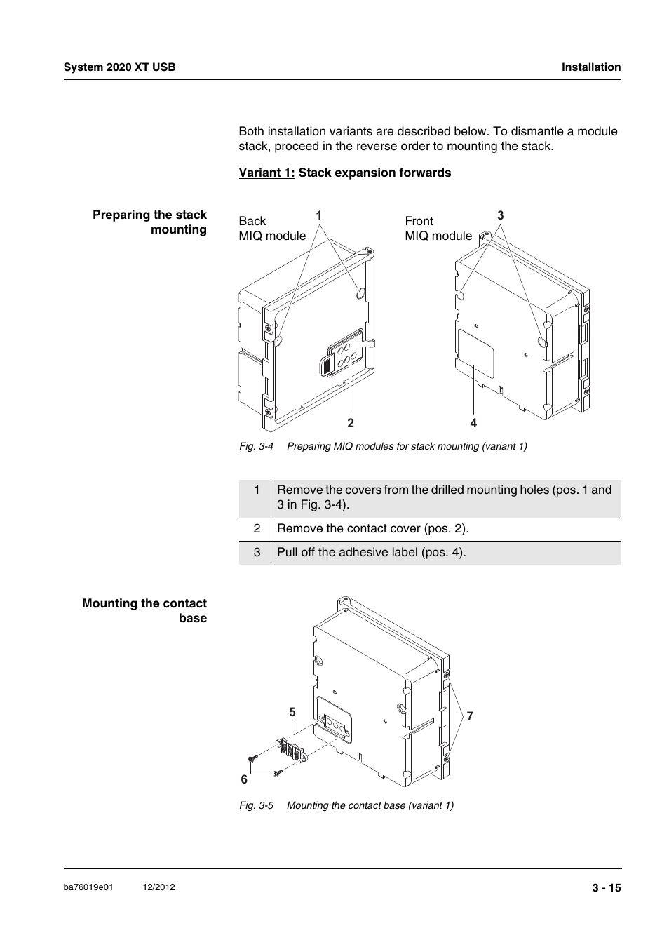 YSI IQ SensorNet 2020 XT Terminal User Manual | Page 45 / 196