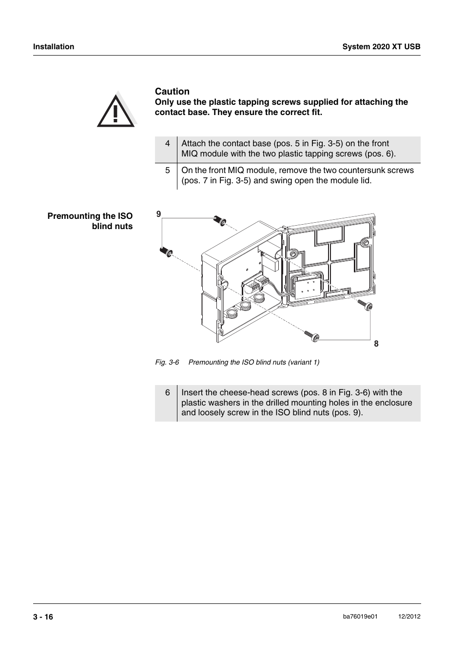 YSI IQ SensorNet 2020 XT Terminal User Manual | Page 46 / 196