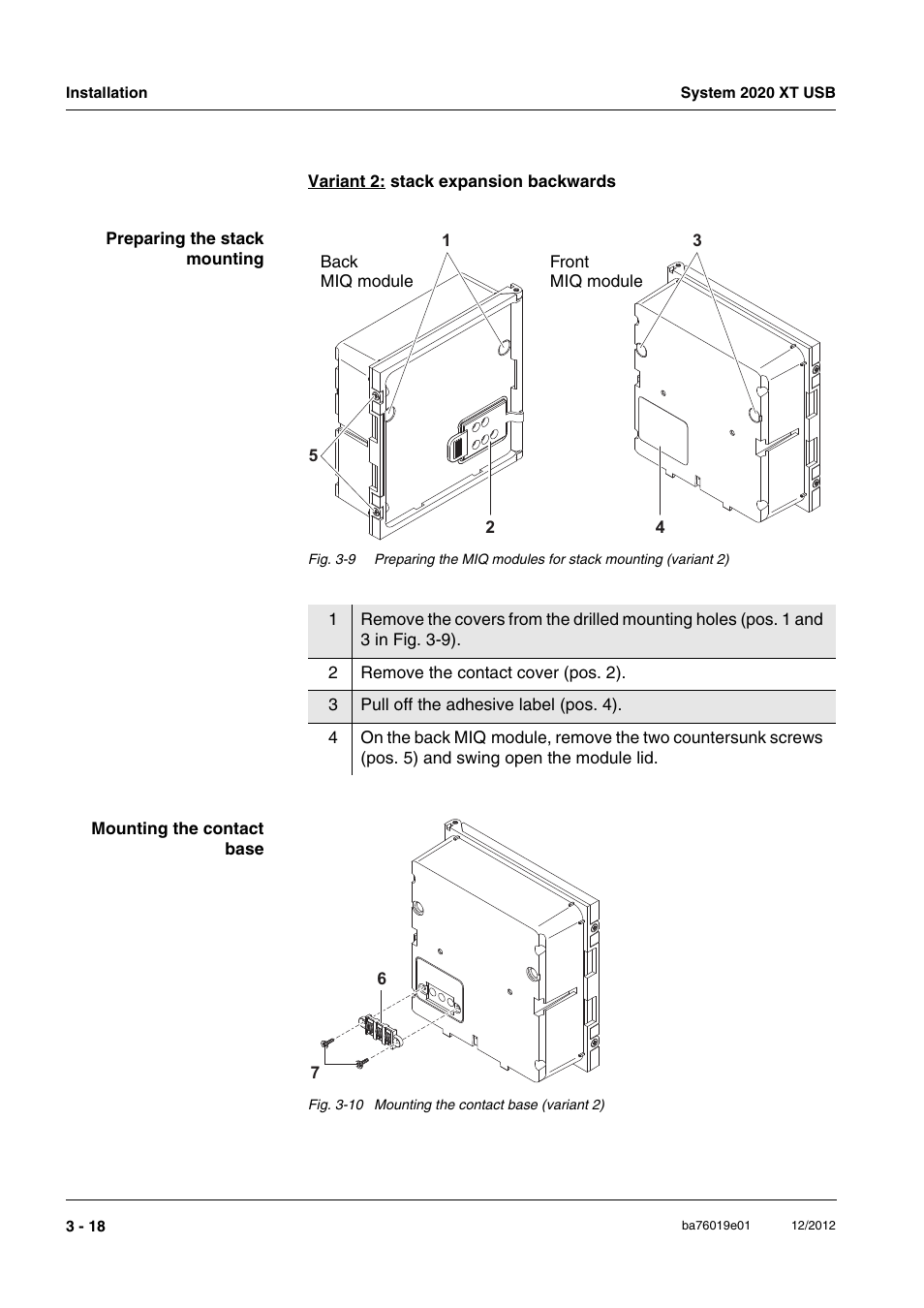 YSI IQ SensorNet 2020 XT Terminal User Manual | Page 48 / 196