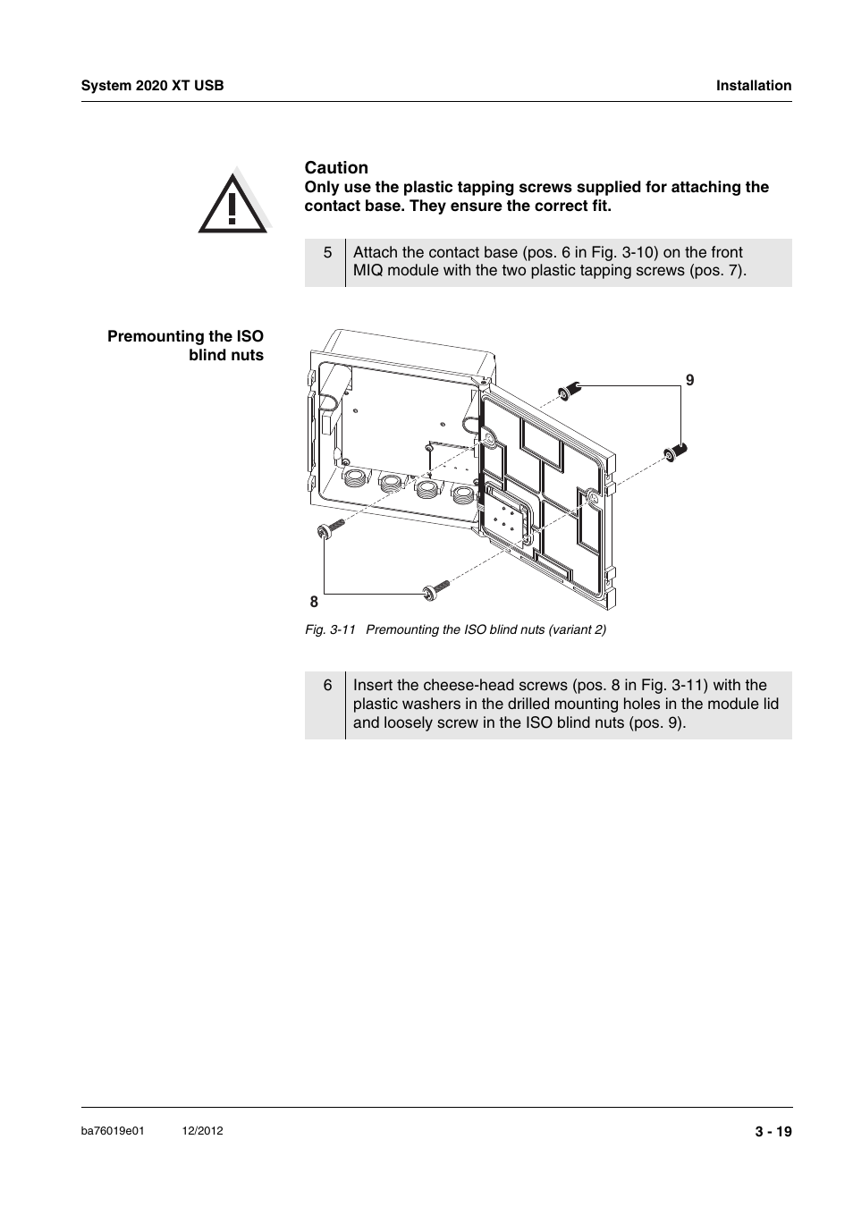 YSI IQ SensorNet 2020 XT Terminal User Manual | Page 49 / 196