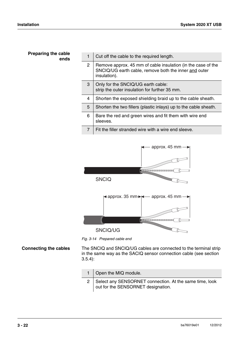 YSI IQ SensorNet 2020 XT Terminal User Manual | Page 52 / 196