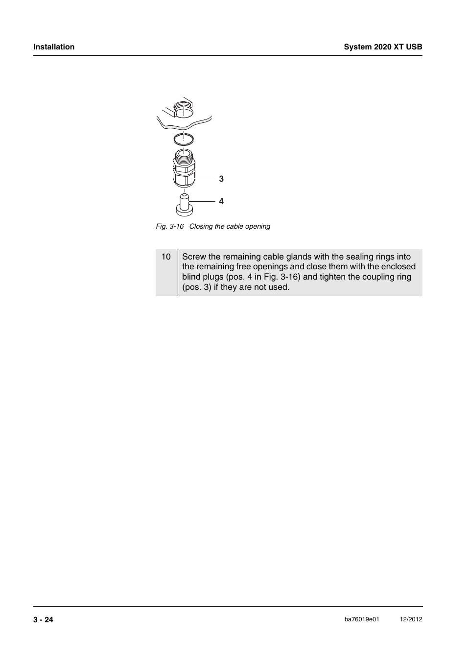 YSI IQ SensorNet 2020 XT Terminal User Manual | Page 54 / 196
