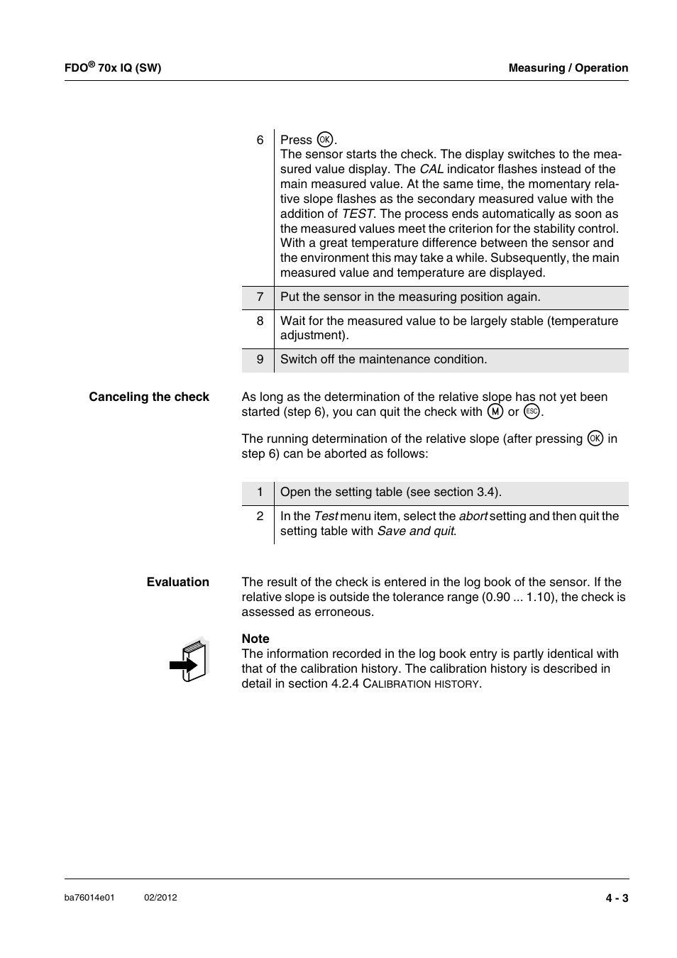 Xylem IQ SensorNet FDO 70x IQ (SW) User Manual | Page 21 / 48