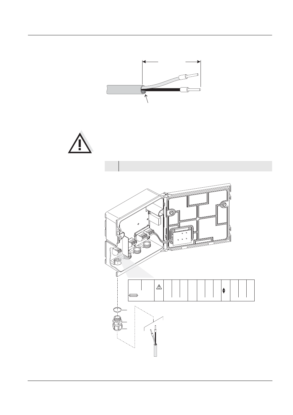 Caution, Miq/ps installation 3 - 5 | YSI IQ SensorNet MIQ/PS Module User Manual | Page 13 / 22