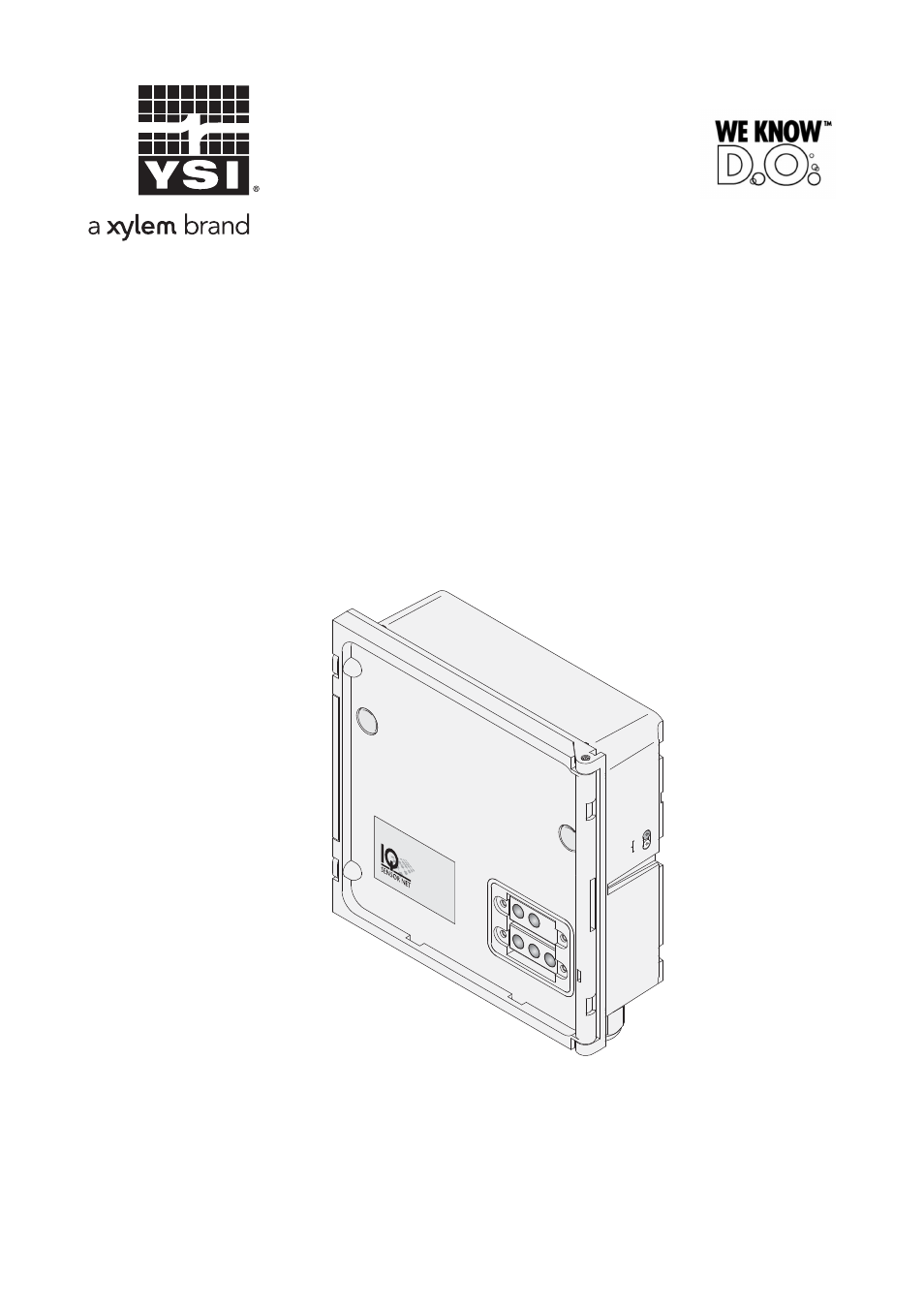 YSI IQ SensorNet DIQ/CR3 User Manual | 66 pages