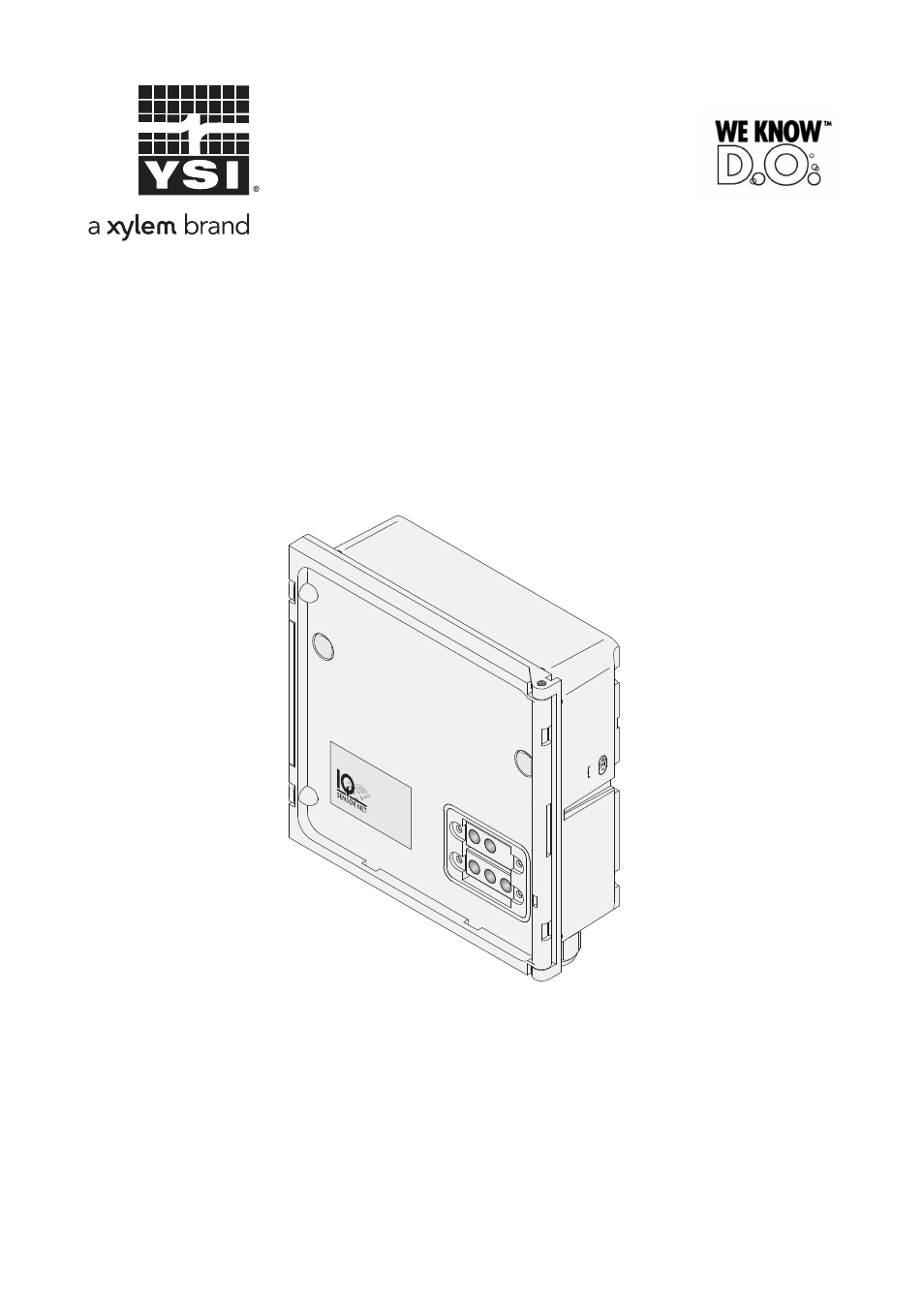 YSI IQ S ENSOR N ET MIQ/C6 User Manual | 40 pages