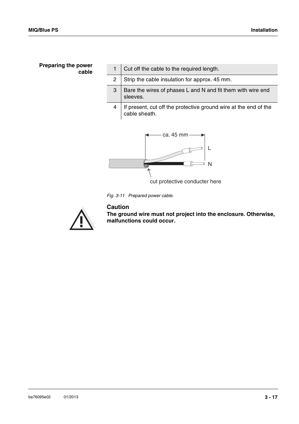 YSI MIQ/Blue PS Set User Manual | Page 27 / 48