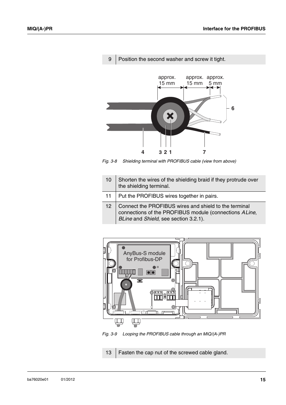 YSI IQ SensorNet MIQ/A-PR Module User Manual | Page 15 / 36