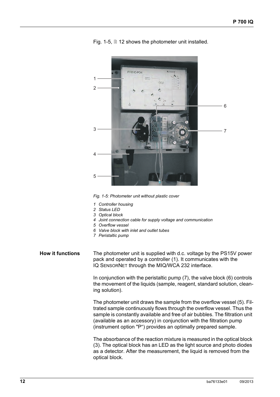 YSI P 700 IQ Analyzer User Manual | Page 12 / 116