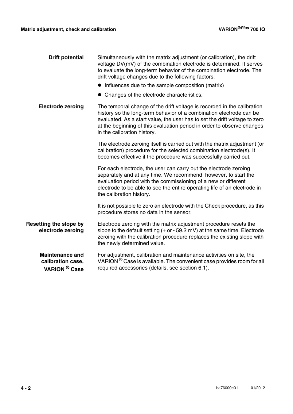 YSI IQ S ENSOR N ET VARiON Plus 700 IQ User Manual | Page 32 / 72