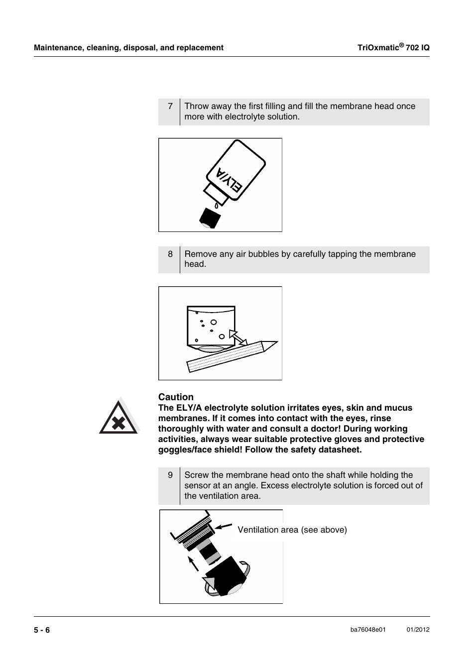 YSI IQ S ENSOR N ET TriOxmatic  702 IQ User Manual | Page 28 / 54