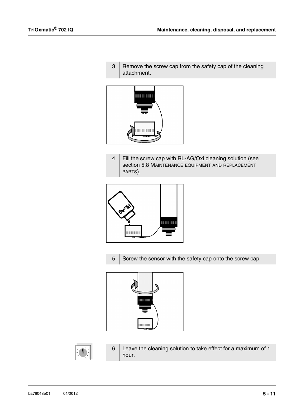 YSI IQ S ENSOR N ET TriOxmatic  702 IQ User Manual | Page 33 / 54