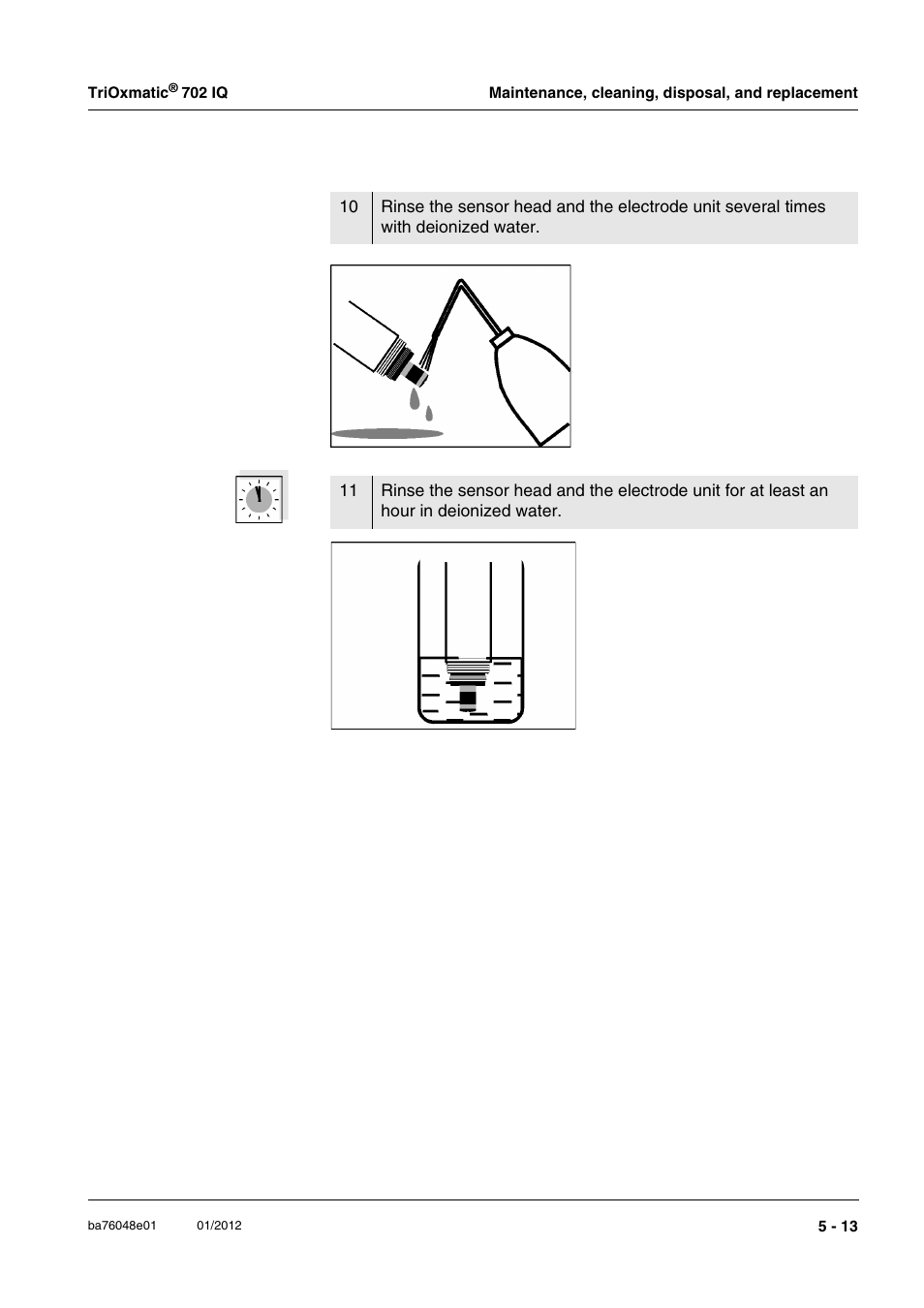 YSI IQ S ENSOR N ET TriOxmatic  702 IQ User Manual | Page 35 / 54