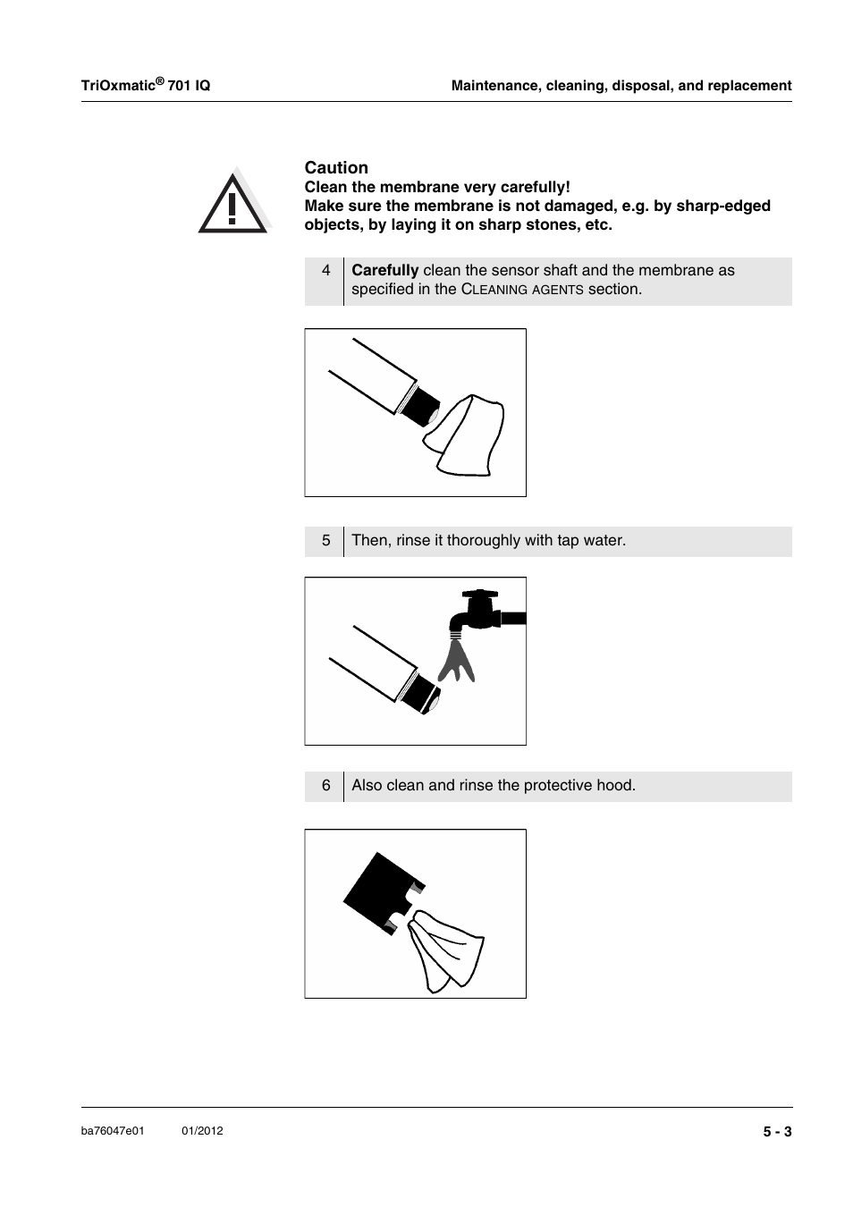 YSI IQ S ENSOR N ET TriOxmatic  701 IQ User Manual | Page 25 / 58