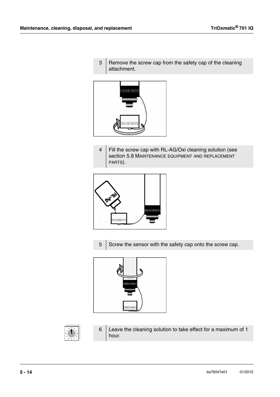 YSI IQ S ENSOR N ET TriOxmatic  701 IQ User Manual | Page 36 / 58