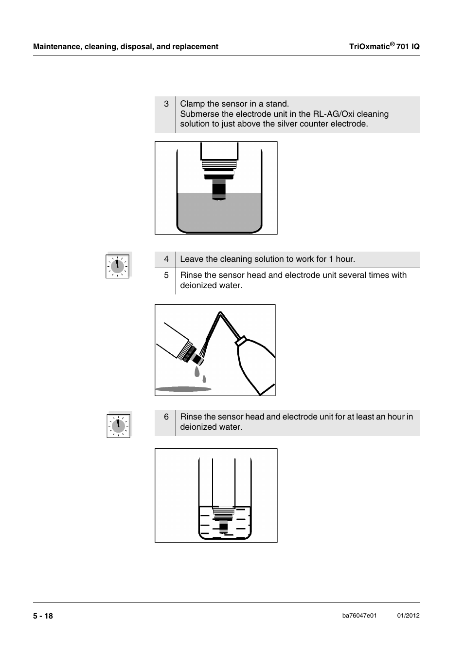 YSI IQ S ENSOR N ET TriOxmatic  701 IQ User Manual | Page 40 / 58