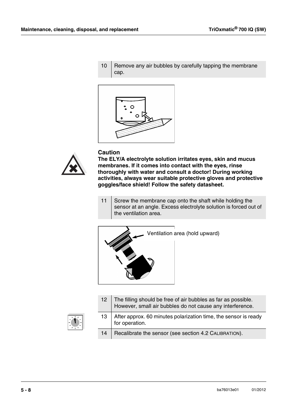 YSI IQ S ENSOR N ET TriOxmatic  700 IQ (SW) User Manual | Page 30 / 58