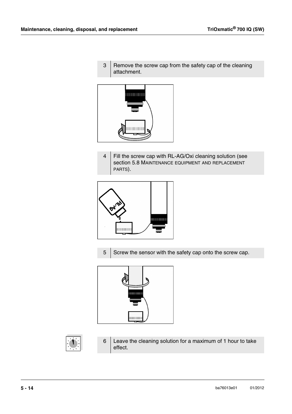 YSI IQ S ENSOR N ET TriOxmatic  700 IQ (SW) User Manual | Page 36 / 58