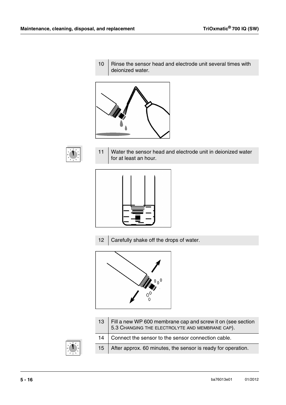 YSI IQ S ENSOR N ET TriOxmatic  700 IQ (SW) User Manual | Page 38 / 58