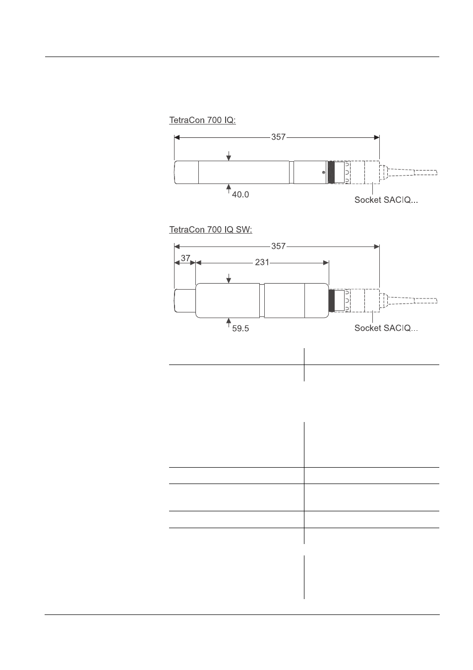 3 general data, General data -3 | YSI IQ SensorNet TetraCon Sensor 700 IQ (SW) User Manual | Page 25 / 32