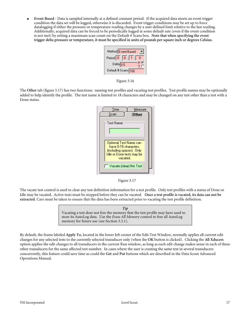 YSI Level Scout User Manual | Page 19 / 54