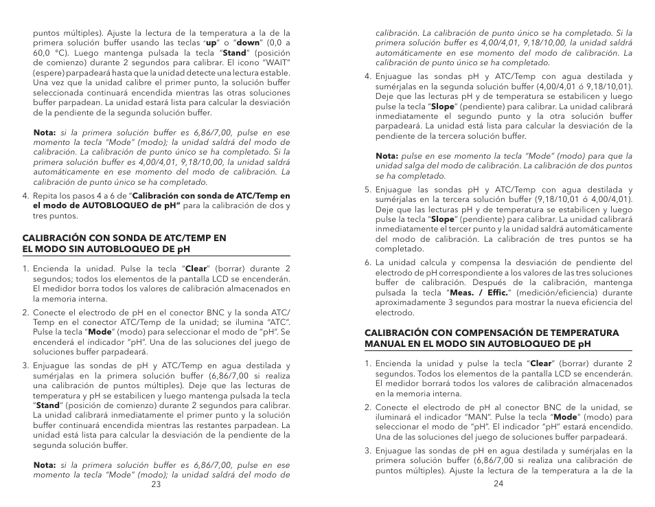 YSI pH1200 User Manual | Page 14 / 26