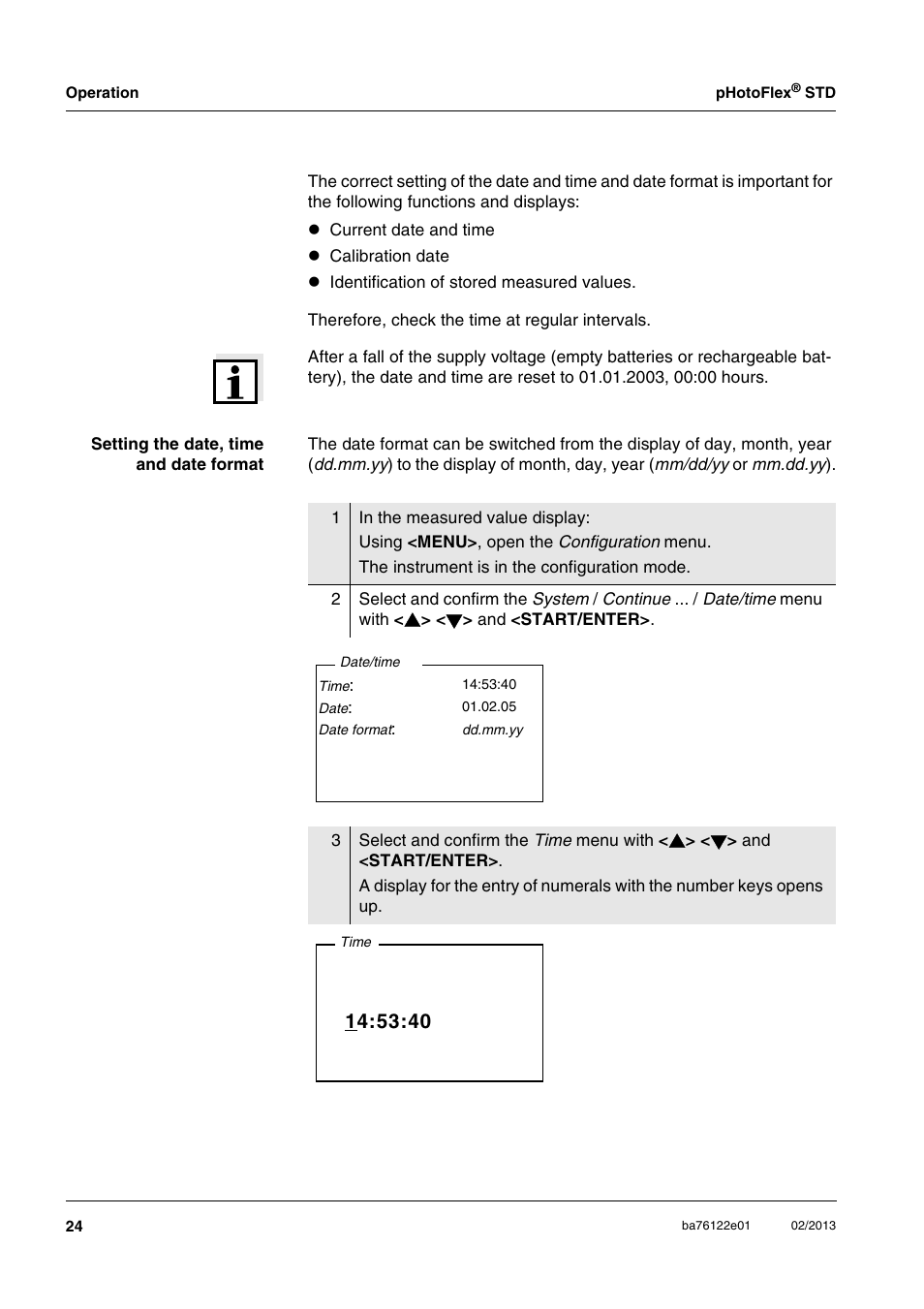 YSI pHotoFlex STD Colorimeter User Manual | Page 24 / 80