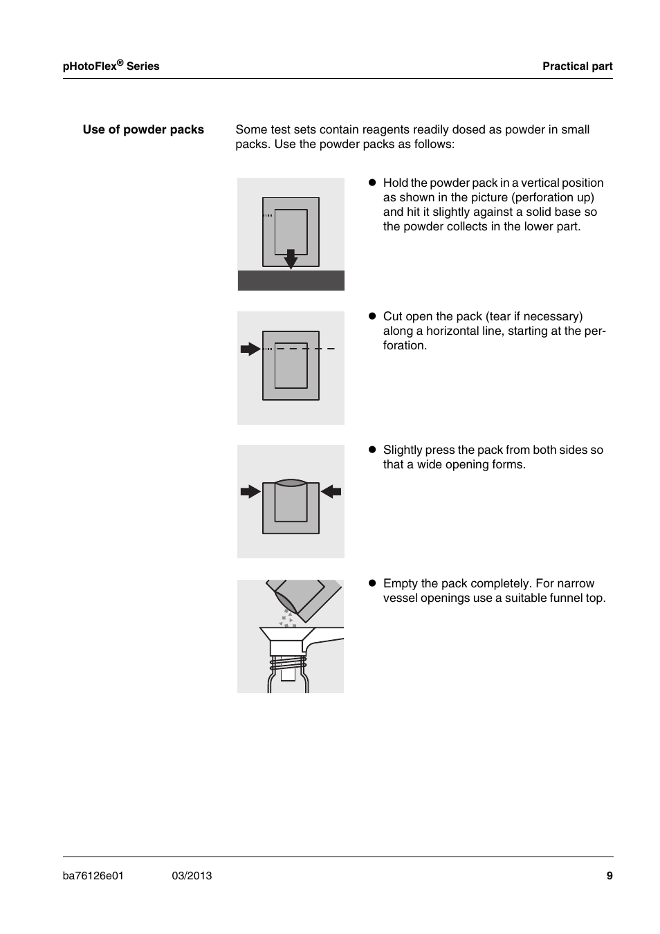 YSI pHotoFlex Series User Manual | Page 9 / 64