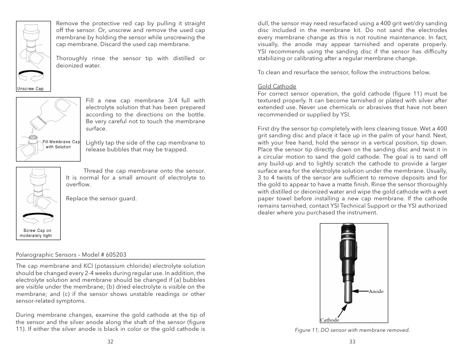 YSI Pro1020 User Manual | Page 20 / 26