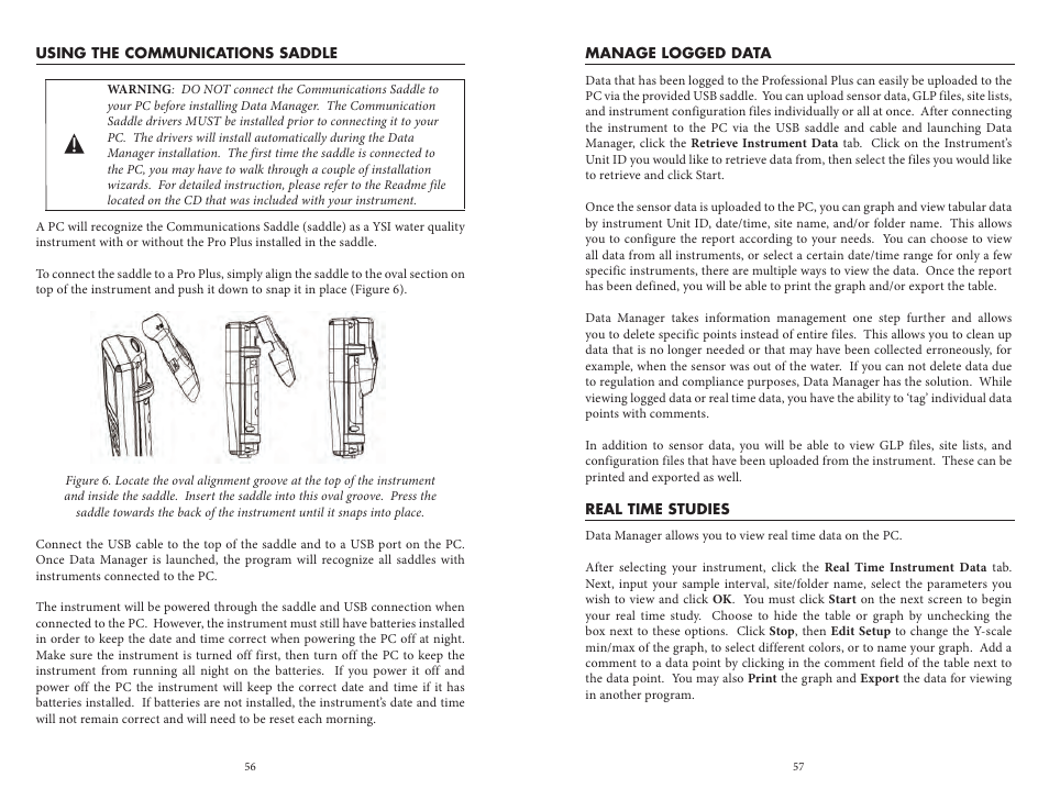 YSI Professional Plus User Manual | Page 33 / 45