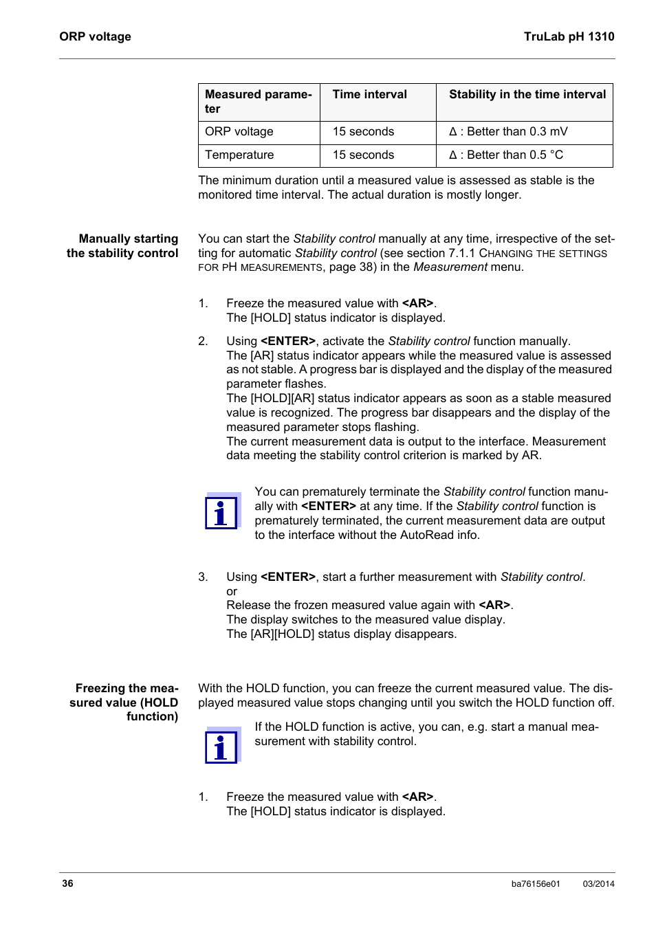 YSI TruLab 1310P User Manual | Page 36 / 74