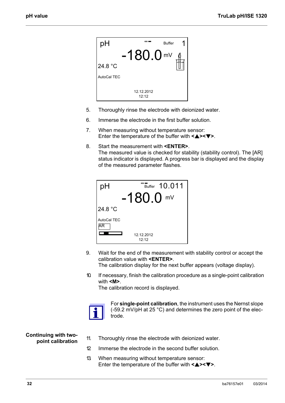 Ph 1 | YSI TruLab 1320P User Manual | Page 32 / 106