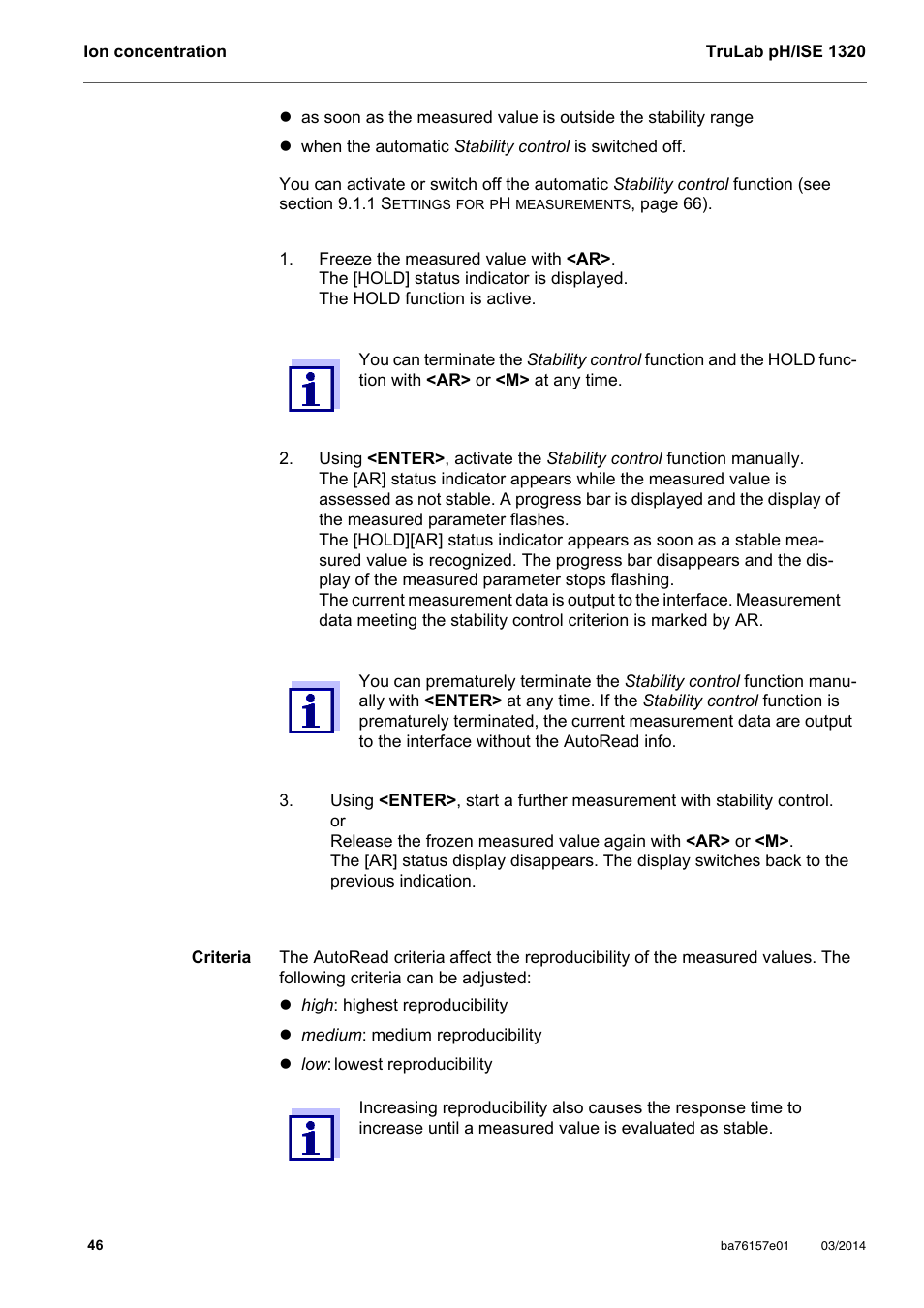 YSI TruLab 1320P User Manual | Page 46 / 106