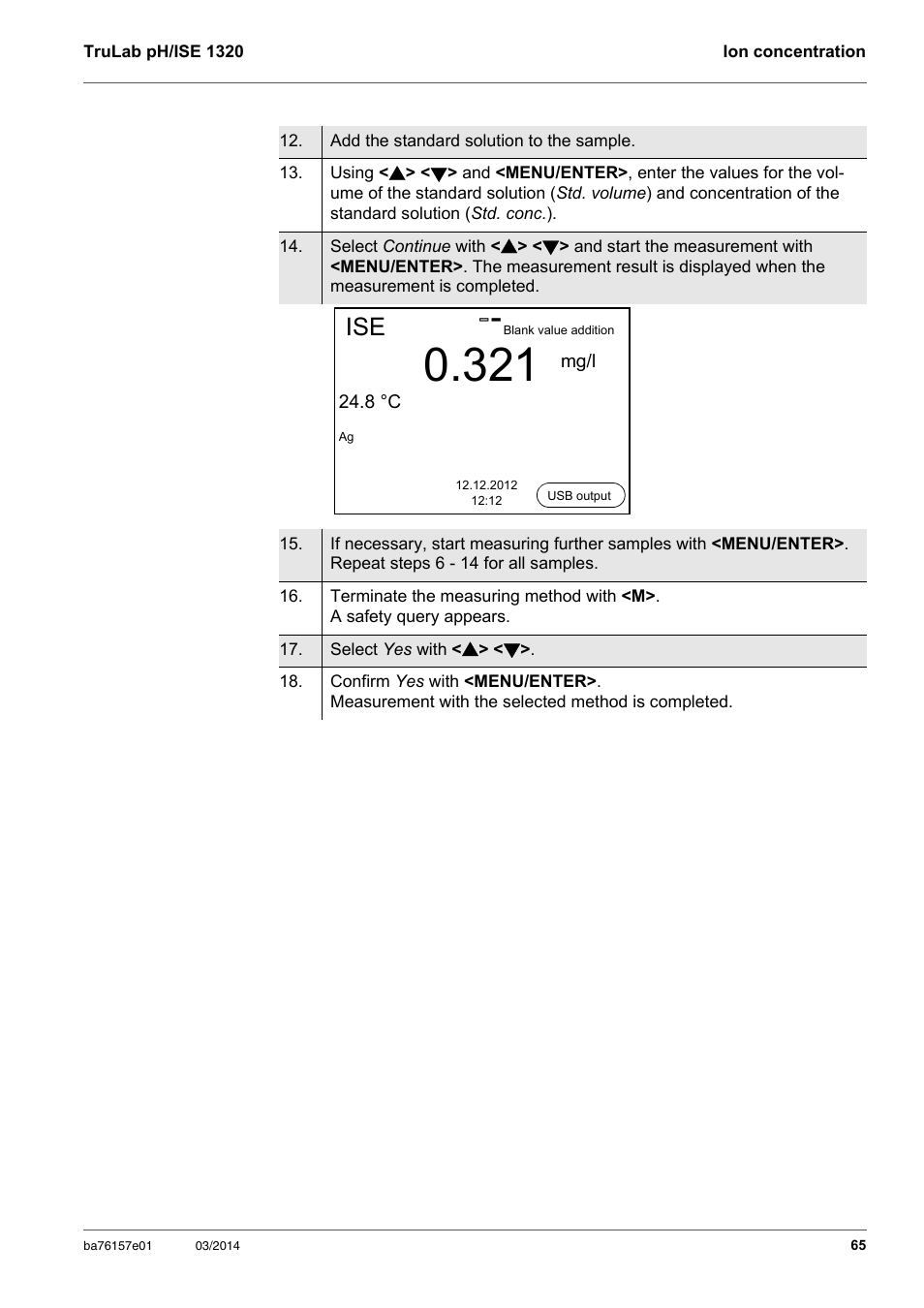 YSI TruLab 1320P User Manual | Page 65 / 106