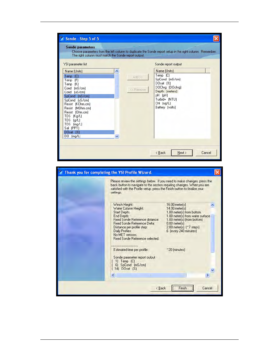YSI Vertical Profiler Systems User Manual | Page 25 / 117