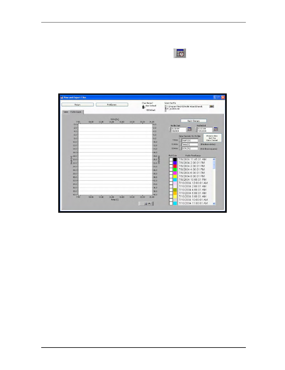 YSI Vertical Profiler Systems User Manual | Page 85 / 117