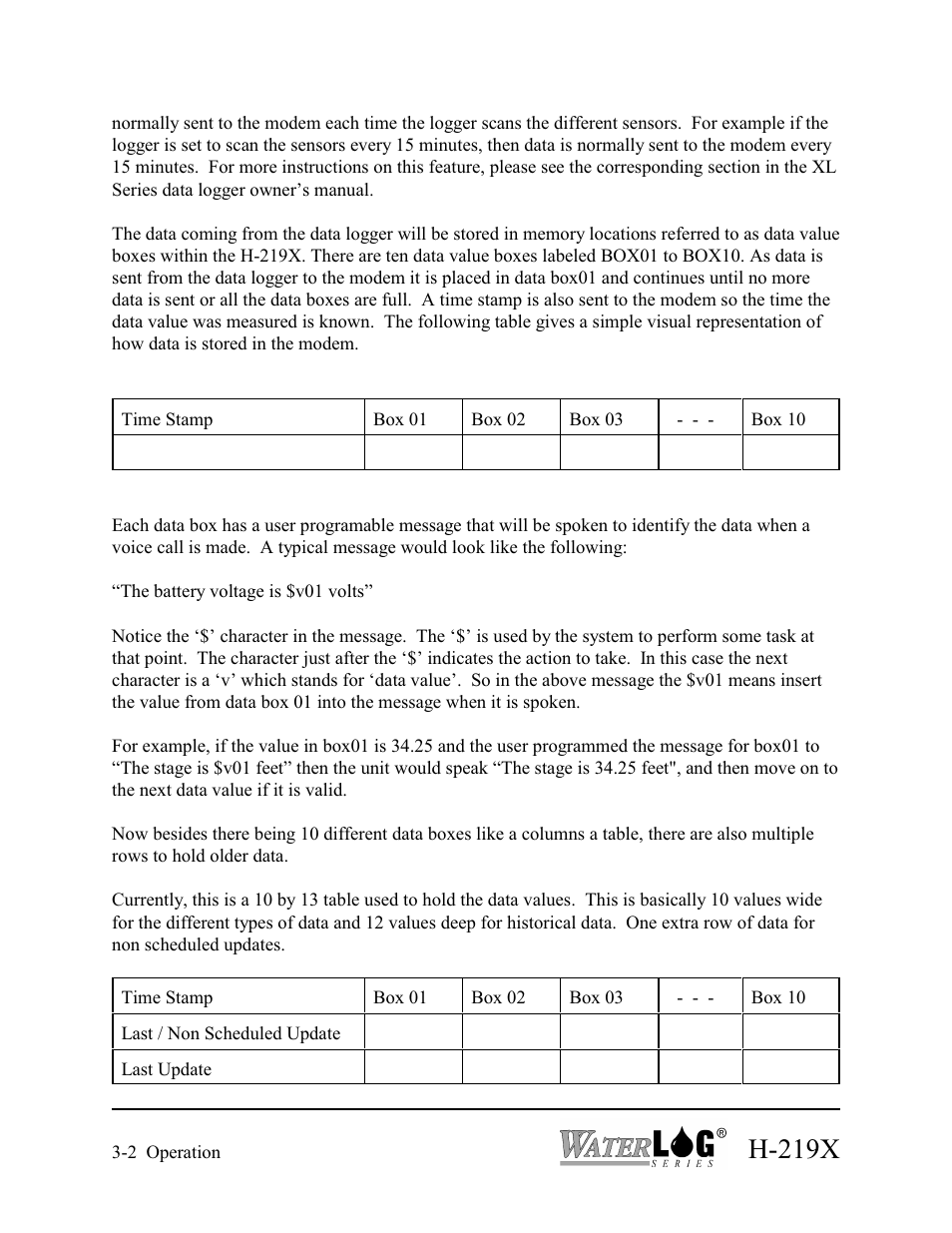 H-219x | Xylem H-2192 User Manual | Page 18 / 57