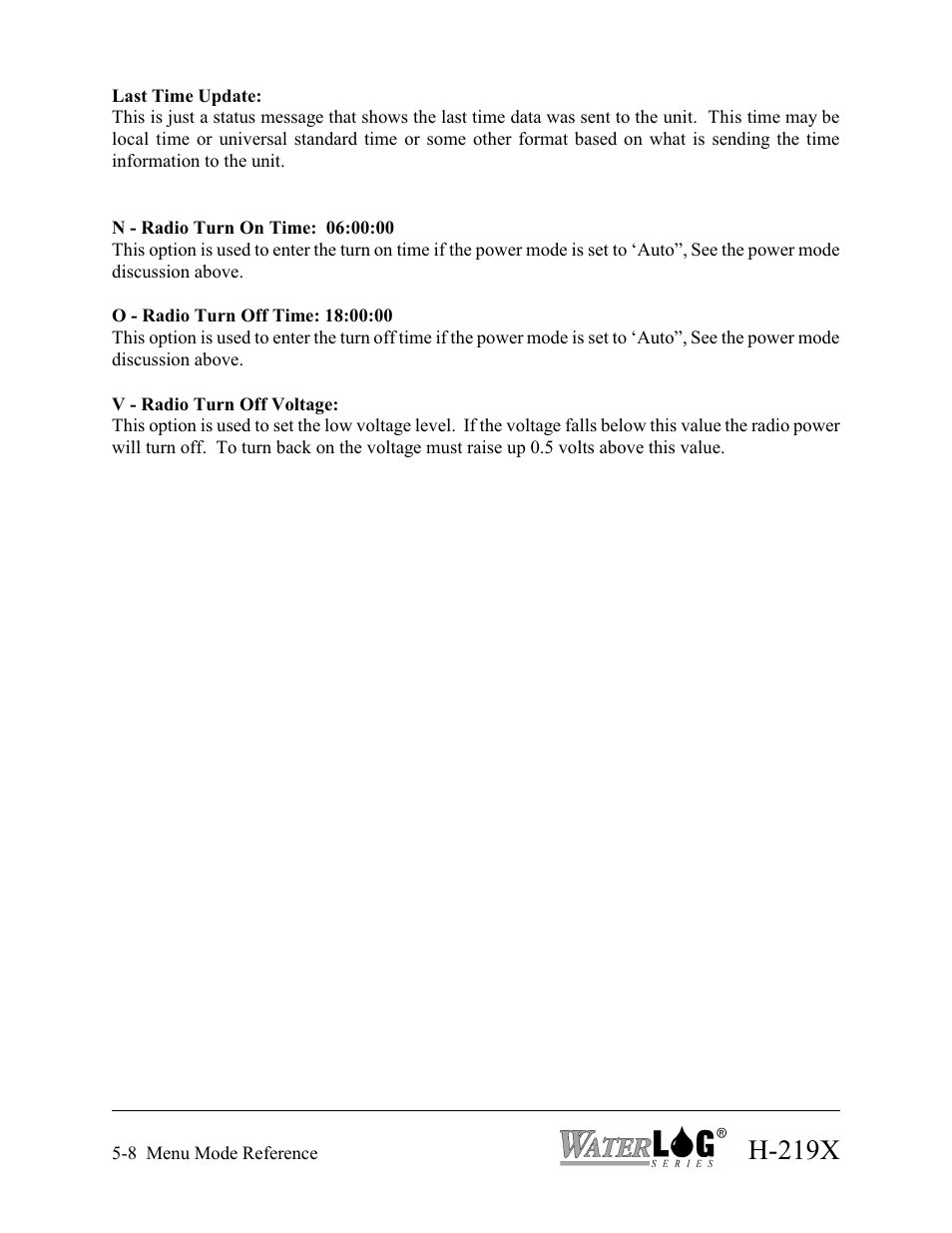 H-219x | Xylem H-2192 User Manual | Page 48 / 57