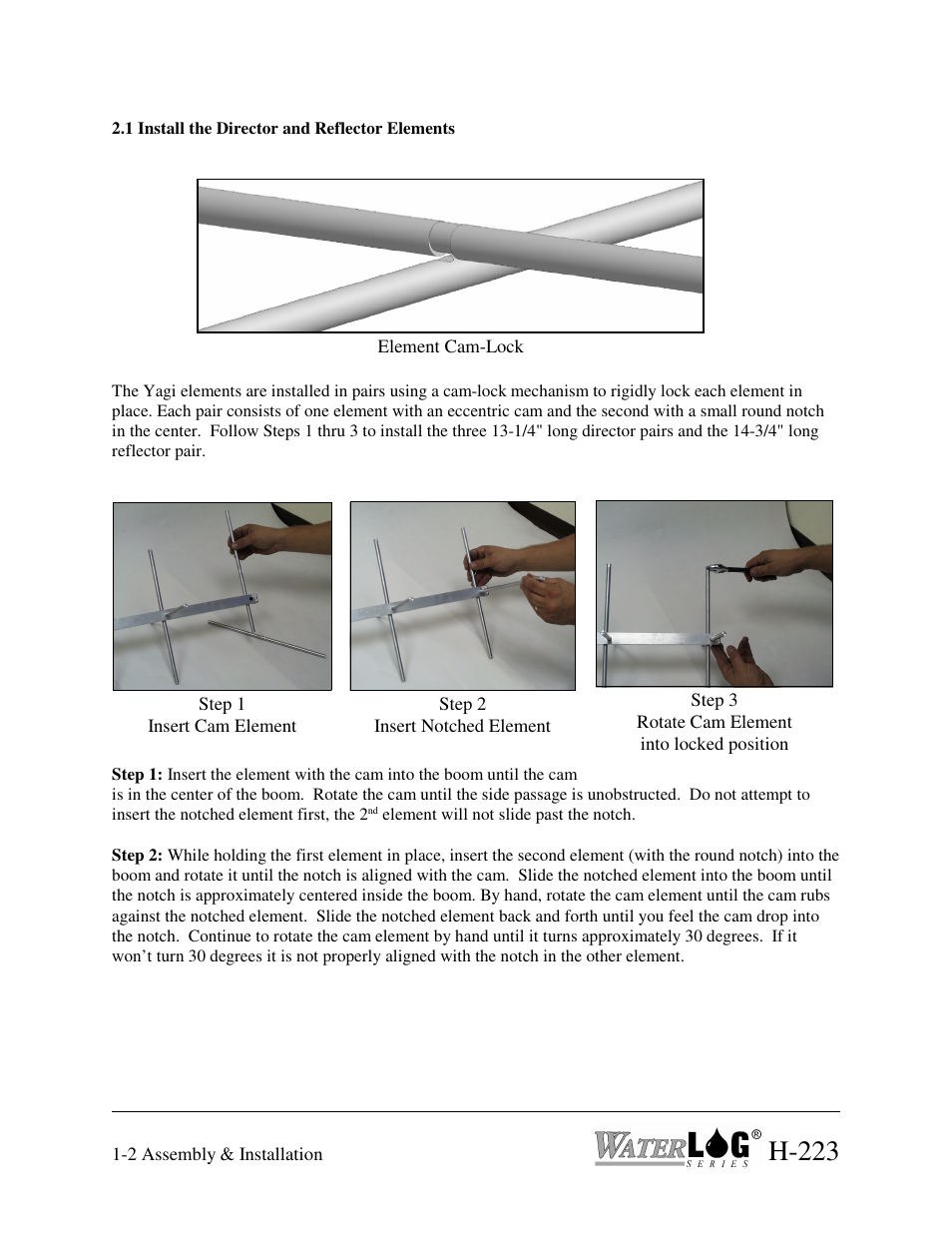 H-223 | Xylem H-223 User Manual | Page 6 / 9