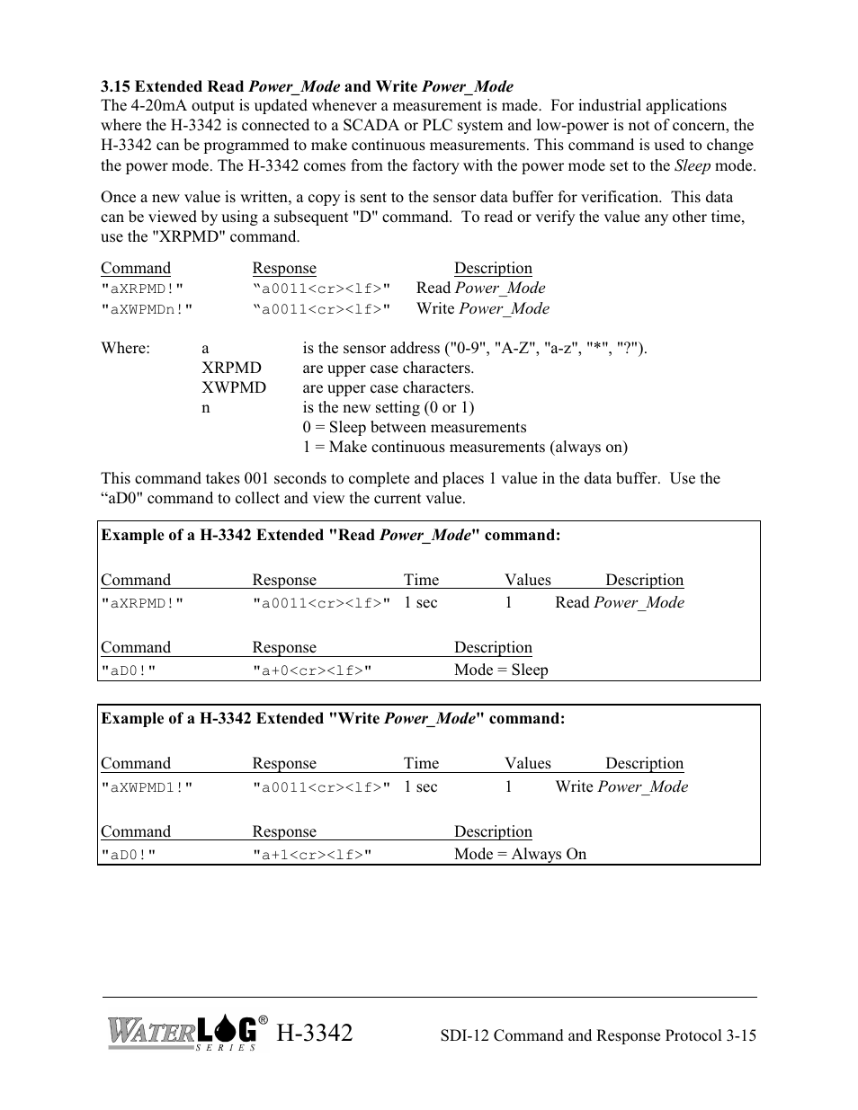 H-3342 | Xylem H-3342 User Manual | Page 27 / 30